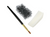 FX Makeup Applicator Set (24 pcs) 2 Sponge Wedges, Brush, Stipple Sponge