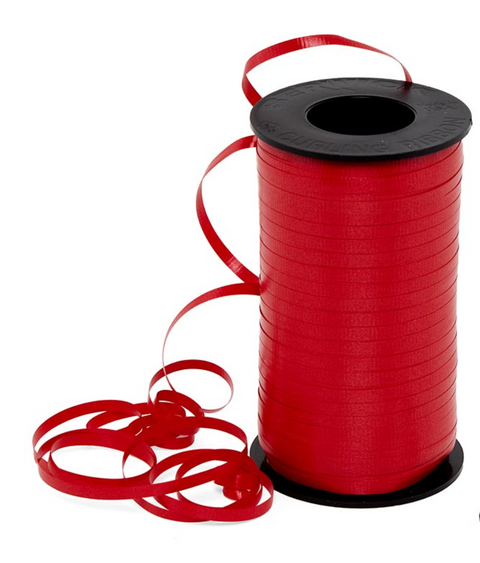 Curling Ribbon Red 500yd