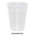 Clear 16oz Plastic Cups 20ct.