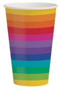 Rainbow 12oz Cups