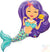 38" Enchanting Mermaid Balloon Shape PKG #9