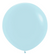 24" Sempertex Pastel Matte Blue Latex Balloons 3/pk