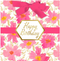 Hallmark Happy Birthday Pink Floral Grand Bag