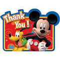 Mickey Thank You Cards 8ct