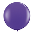 3' Qualatex Purple Violet Latex 2CT