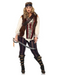 Adult Plus-Size Captain Blackheart Pirate Costume