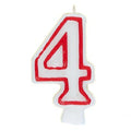 Deluxe Numeral Candle 4