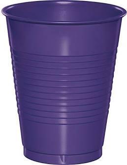 Purple 16oz Plastic Cups 20ct.
