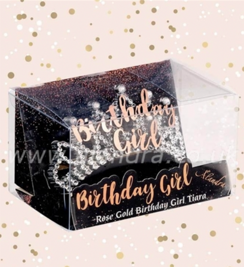 Birthday GIrl Rose Gold Tiara