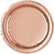 Rose Gold 9" PAPER PLATES 8CT.