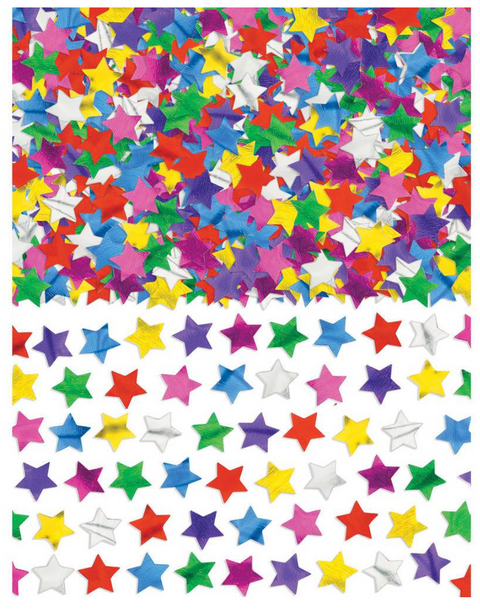Multi Star Confetti 0.5 oz.