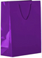 JUMBO Glossy Purple Bag