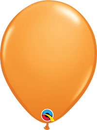 5" Qualatex Orange Latex Balloons 100ct.