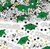 Embossed Metallic Grad Confetti - Festive Green