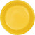 School Bus Yellow 7" Plastic Plates 20ct