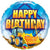 18” Construction Birthday Balloon #209