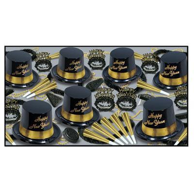 New Years Gold Legacy Assorted Kit for 25 People