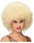 Blonde Jumbo Afro Wig