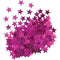 Hot Pink Star Confetti 0.5oz