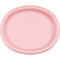 Classic Pink Paper Oval Platter 8ct