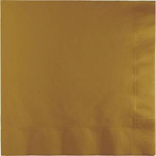 Glittering Gold 3ply Lunch Napkins 50ct.