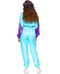 Awesome 80's Track Suit Women's Costume Small/Medium (2-8)