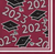 2PLY CLASS OF 2023 BURGUNDY BEVERAGE NAPKINS 36CT.