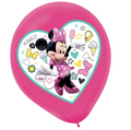 ©Disney Minnie Mouse Happy Helpers Color Printed Latex Balloons, 5 ct.