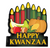 3-D Happy Kwanzaa Centerpiece