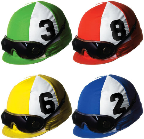 Jockey Helmet Cutouts 4ct