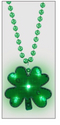 St. Patrick's Medallion Bead Necklace 1ct.