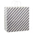 Hallmark Large Gray Striped Giftbag