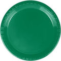 Emerald Green 7in Plastic Plates 20ct.