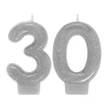 Sparkling Celeb 30 Numeral Candle