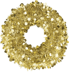 Gold Jumbo Wreath