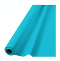 PLASTIC TABLE COVER ROLL 40"X100' CARIBBEAN BLUE
