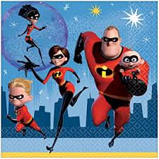 Incredibles 2 Lunch Napkins 16ct.