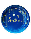 Starry Night Sweet 16 7" Plates 8ct