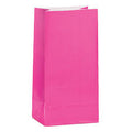 Paper Bags Hot Pink 12ct.