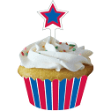 Stars Cupcake Wrappers