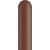 Qualatex 260Q Pak Chocolate Brown Latex 50CT
