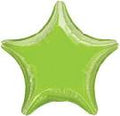 18" Lime Green Star Balloon #91