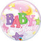 Bubble Baby Girl Moon/Stars
