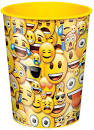 Emoji Smiley Faces 16oz. Cups