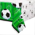 3D Soccer Plastic Table Cover 54" X 84"