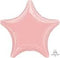18" Metallic Pastel Pink Star Balloon #90