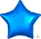 19" Metallic Blue Star Balloon #86