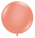 TUFTEX Rose Gold 24″ Latex Balloons 3CT