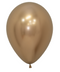 11" Sempertex Reflex Gold Latex Balloons 50ct.