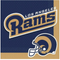 Los Angeles Rams Lunch Napkins 36CT 2PLY